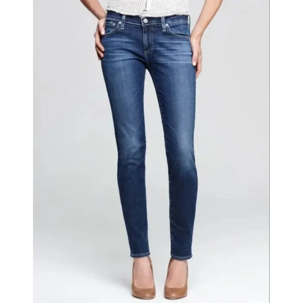 Adriano Goldschmied The Stilt‎ Cigarette Leg Medium Wash Jeans, Size 26R